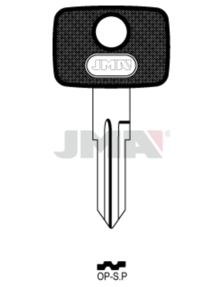 LLAVE EN BRUTO COCHE OP-SP