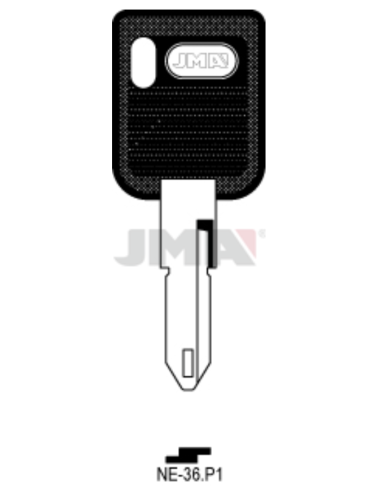 LLAVE EN BRUTO COCHE NE-36P1