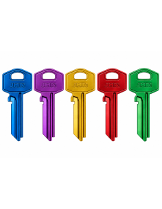 LLAVE EN BRUTO ALUMINIO TE-8I