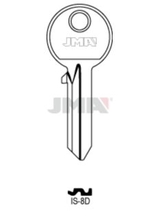 LLAVE EN BRUTO IS-8D