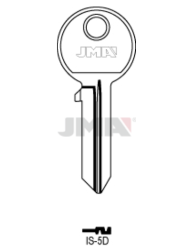 LLAVE EN BRUTO IS-5D