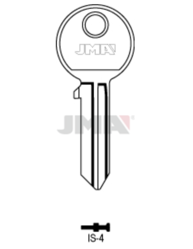 LLAVE EN BRUTO IS-4