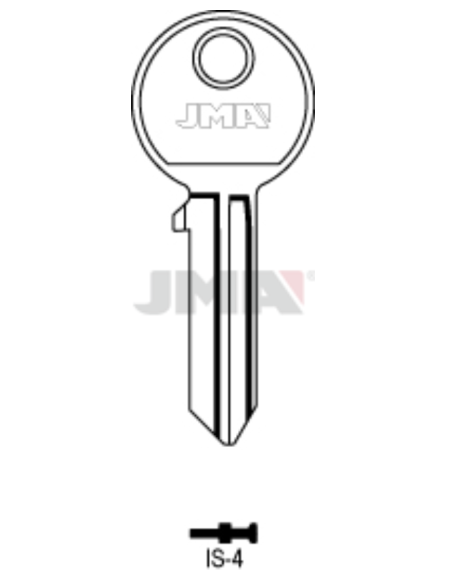 LLAVE EN BRUTO IS-4