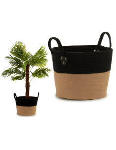 CESTO REDONDO TELA SACO 35X35 CM