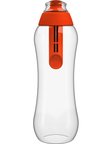 BOTELLA FILTRO SPORT ROJO 500 ML