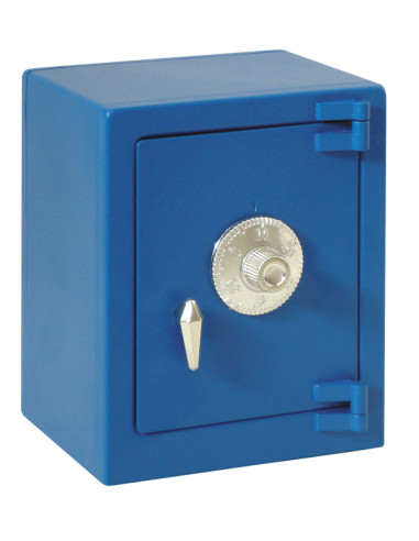 HUCHA CAJA FUERTE AZUL