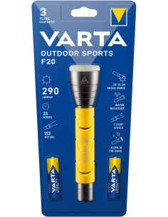 LINTERNA LED 5W 2PILAS AA INC 235 LUMENS