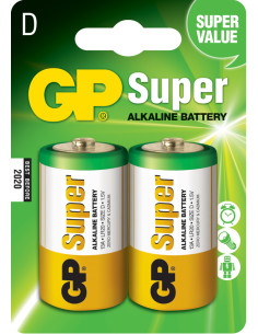 PILA ALCALINA LR20 BLISTER 2u 1,5 V