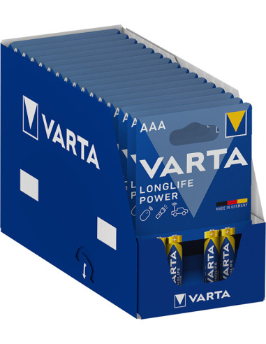 PILA ALCALINA LR03 AAA BL 4 LONGLIFE POWER 1,5 V