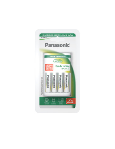 CARGADOR PILAS8H+ 4 PILAS AA 1900 MAH