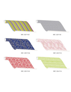 PAPEL REGALO BASIC SURTIDO 70X200 CM