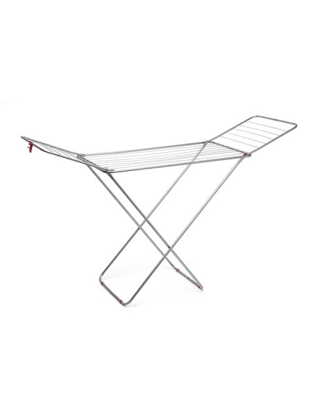 TENDEDERO ALAS ACERO PLEGABLE PLATA 18M 177X54X107