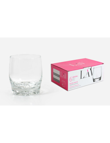 VASO ADORA PACK 6 29 CL