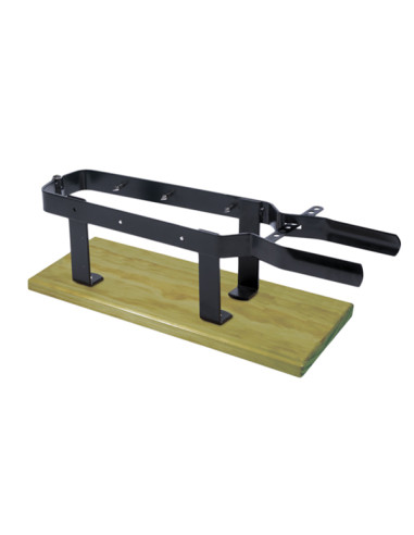 JAMONERO PINZA BASE MADERA