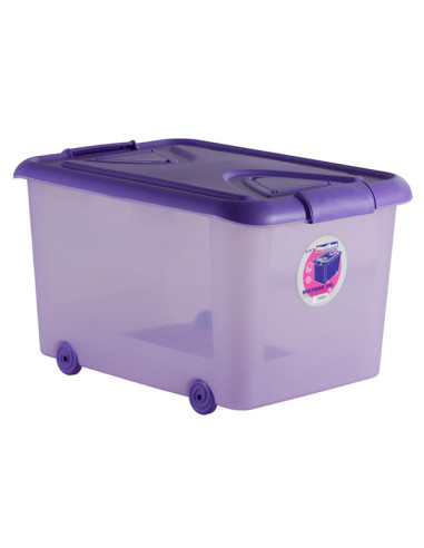 CAJA MULTIUSOS AZUL 70 L