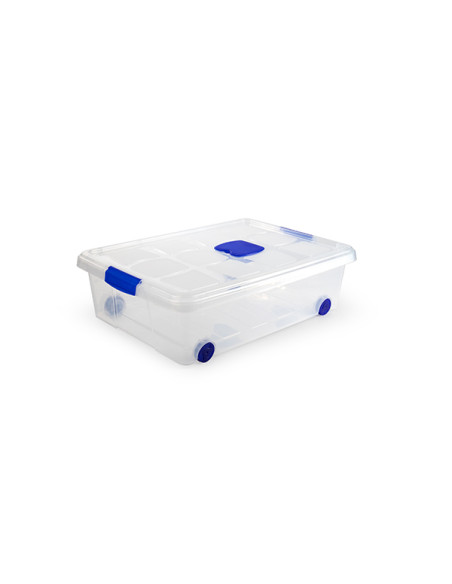 CAJA BAJO CAMA TRANSPARENTE 31 L