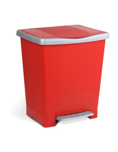 CUBO PEDAL MILENIUM ROJO 23 L