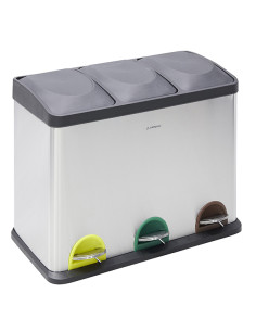 CUBO PEDAL 3 CONTENED STEP BIN 45 L