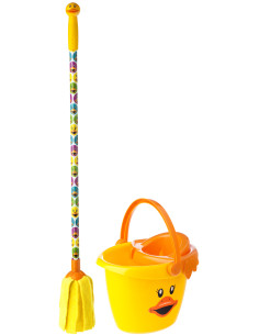 CUBO+FREGONA DUCKS INFANTIL