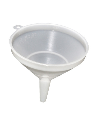 EMBUDO PLASTICO C/ANILLA 3/4 L 15 CM