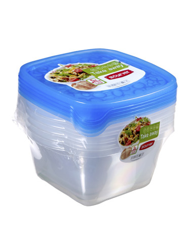 HERMETICO TAKE AWAY SET-5 1,1 L