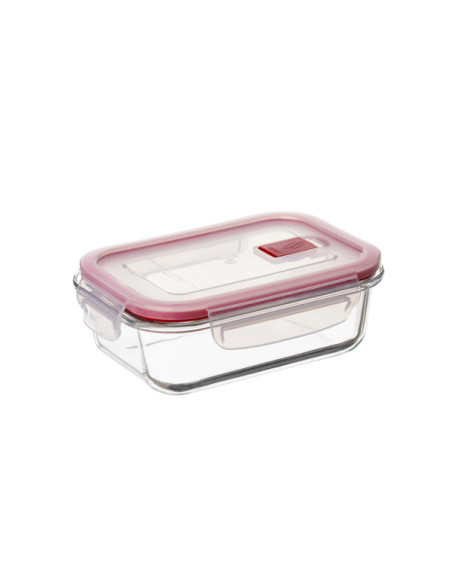 HERMETICO COOK&EAT VIDRIO RECTANGULAR 0,64 L