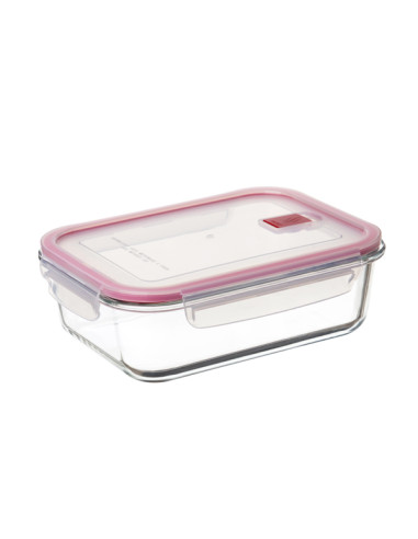 HERMETICO COOK&EAT VIDRIO RECTANGULAR 1,5 L