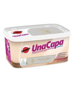 PINTURA PLAST 1 CAPA GRIS ESCORP 4 L