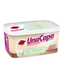 PINTURA PLAST 1 CAPA VERDE TAUR 4 L