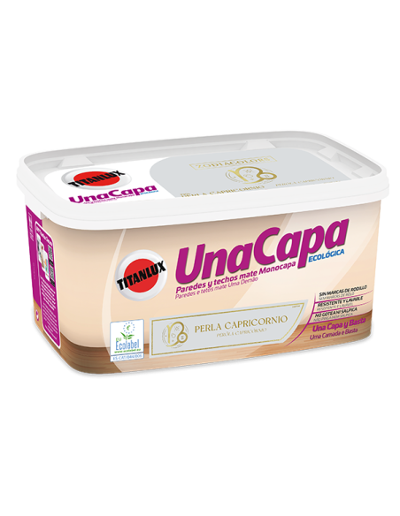 PINTURA PLAST 1 CAPA PERLA CAPRIC 4 L