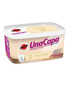 PINTURA PLAST 1 CAPA AMAR GEMIN 4 L