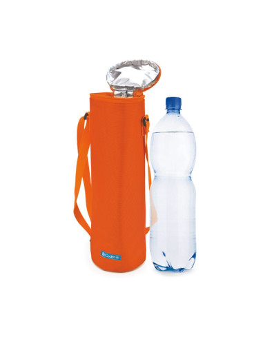 BOLSA TERMICA BOTELLA NARANJA 1,5 L