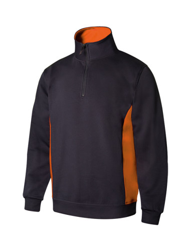 SUDADERA MARINO NARANJA M