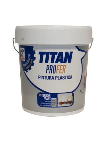 PINTURA PLASTICA INTERIOR MATE 20 KG