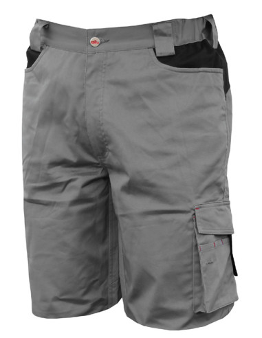 BERMUDA ALGODON STRETCH GRIS S