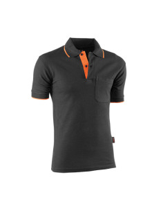 POLO M/CORTA ALGODON NEGRO M
