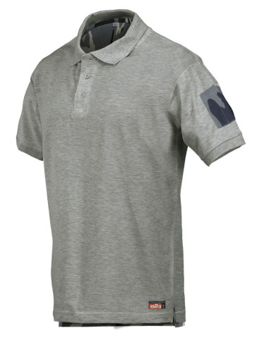 POLO M/CORTA ALGODON GRIS M