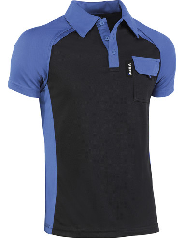 POLO M/CORTA C/BOLSILLO NGR/AZUL M