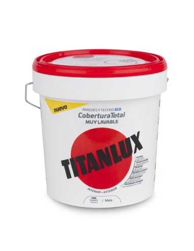 PINTURA PLASTICA COBERTURA TOTAL 4 L TITAN