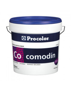 PINTURA PLASTICA MATE COMODIN 4 L