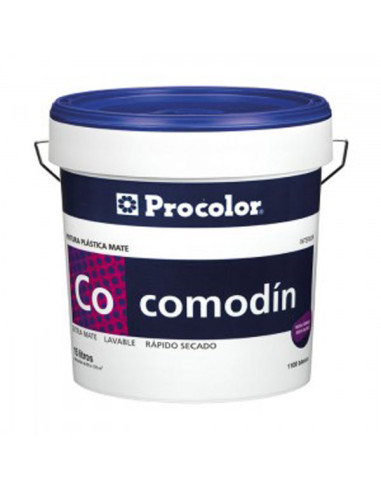 PINTURA PLASTICA MATE COMODIN 4 L