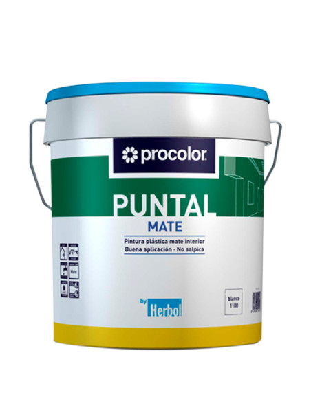 PINTURA PLASTICA MATE PUNTAL 4 L