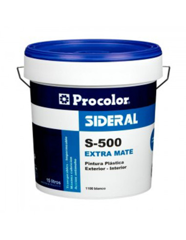 PINTURA PLASTICA SATINADA 505 4 L