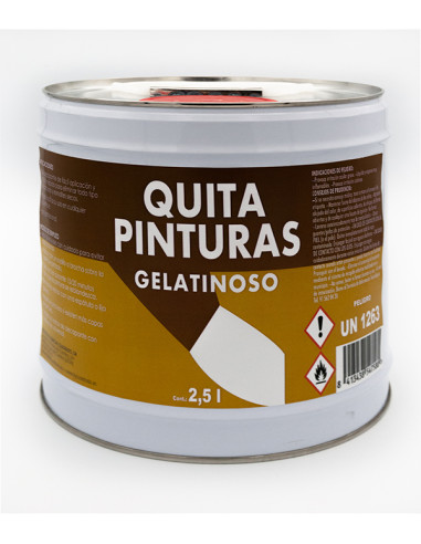 QUITAPINTURAS GEL S/DICLORO 2,5 L