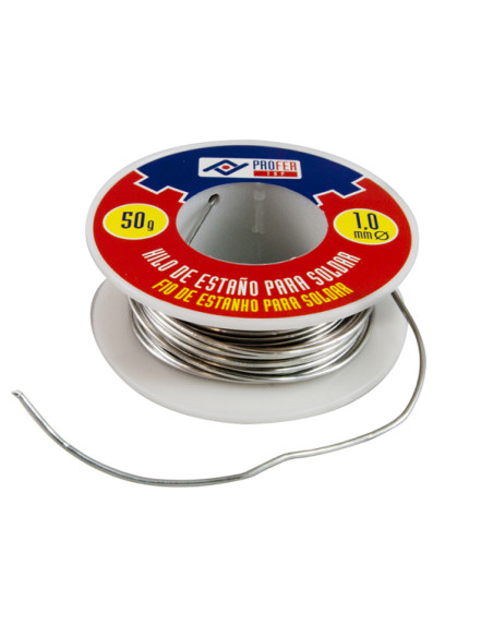 ESTAÑO HILO SOLDAR BLISTER 50 G