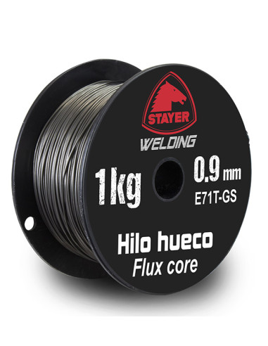 HILO TUBULAR SIN GAS E71T-GS 0.9MM 1 KG