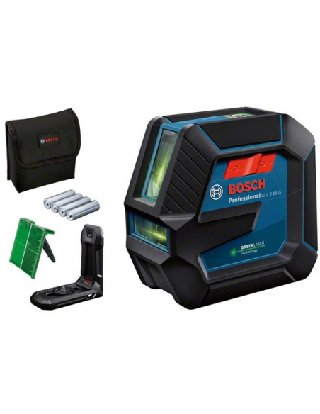 NIVEL LASER AUTO CRUZ VERDE+LB10 15 M