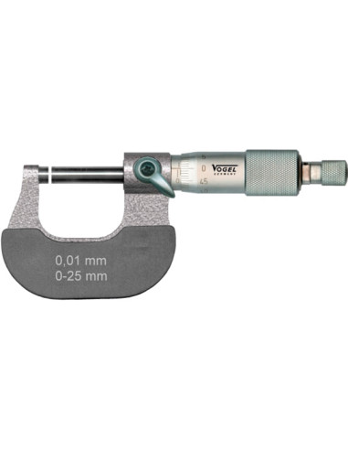 MICROMETRO 0:25 ESTUCHE MADERA 18 MM
