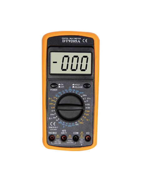 MULTIMETRO DIGITAL 10A 600 V