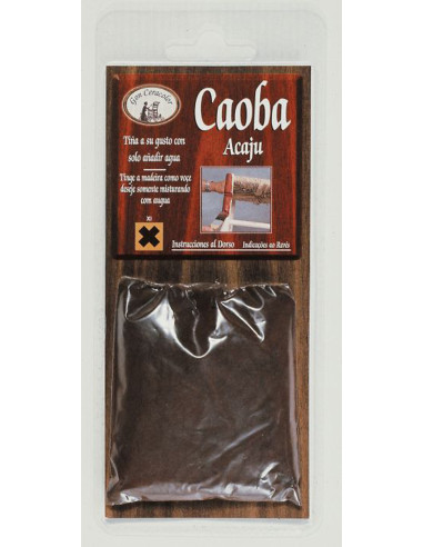 TINTE AL AGUA CAOBA 125 ML